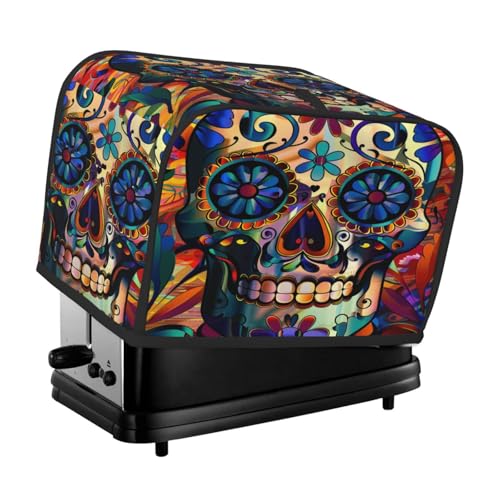 Mexpekil Flower Sugar Skull Halloween Toaster Cover 2 Slice Bread Maker Cover Waterproof Kitchen Small Appliance Dust-Proof Covers Toaster Oven Protection Women Gift Mexpekil Flower Sugar Skull Halloween Toaster Cover 2 Slice Bread Maker Cover Waterproof Kitchen Small Appliance Dust-Proof Covers Toaster Oven Protection Women Gift von Mexpekil