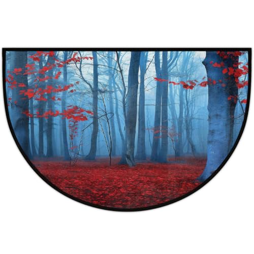 Mexpekil Fußmatte für drinnen und draußen, rutschfest, waschbar, halbrund, saugfähig, schmutzabweisend, halbrund, 61 x 91 cm Mexpekil Fußmatte für drinnen und draußen, rutschfest, waschbar, halbrund, saugfähig, schmutzabweisend, halbrund, 61 x 91 cm von Mexpekil