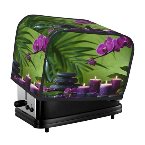 Mexpekil Japanische Zen lila Kerze Orchidee Blumen Toaster Abdeckung 2 Scheiben Brotbackmaschine Abdeckung Wasserdicht Küche Kleingerät Staubdichte Abdeckungen Toaster Ofen Schutz Frauen Geschenk Mexpekil Japanische Zen lila Kerze Orchidee Blumen Toaster Abdeckung 2 Scheiben Brotbackmaschine Abdeckung Wasserdicht Küche Kleingerät Staubdichte Abdeckungen Toaster Ofen Schutz Frauen Geschenk von Mexpekil