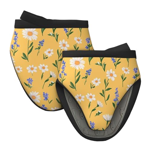 Mexpekil Kleine Gänseblümchen gelbe Ofenhandschuhe, hitzebeständige Silikon-Ofenhandschuhe, Küche, Mini-Handschuh zum Kochen, Backen, Grillen, 1 Paar Mexpekil Kleine Gänseblümchen gelbe Ofenhandschuhe, hitzebeständige Silikon-Ofenhandschuhe, Küche, Mini-Handschuh zum Kochen, Backen, Grillen, 1 Paar von Mexpekil