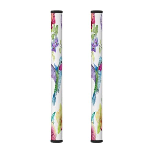 Mexpekil Kühlschrank-Türgriff-Abdeckungen, Aquarell, Kolibri, Blume, Natur, Pflanze, Geschirrspüler, Mocrowave, Kühlschrank, Ofen, Türdekoration, Griffabdeckung hält Ihre Küchengeräte sauber, 2 Stück Mexpekil Kühlschrank-Türgriff-Abdeckungen, Aquarell, Kolibri, Blume, Natur, Pflanze, Geschirrspüler, Mocrowave, Kühlschrank, Ofen, Türdekoration, Griffabdeckung hält Ihre Küchengeräte sauber, 2 Stück von Mexpekil