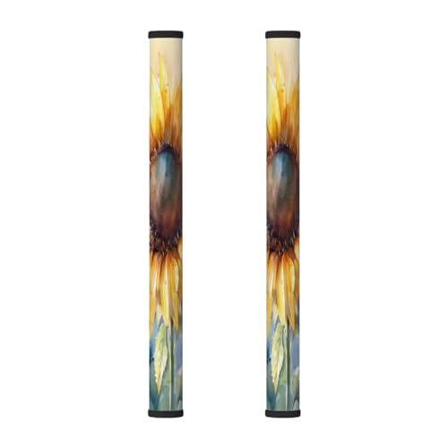 Mexpekil Kühlschrank-Türgriff-Abdeckungen, Aquarell, rustikal, gelb, Sonnenblume, Geschirrspüler, Mocrowave, Kühlschrank, Ofen, Türdekoration, Griffabdeckung, halten Sie Ihre Küchengeräte sauber, 2 Mexpekil Kühlschrank-Türgriff-Abdeckungen, Aquarell, rustikal, gelb, Sonnenblume, Geschirrspüler, Mocrowave, Kühlschrank, Ofen, Türdekoration, Griffabdeckung, halten Sie Ihre Küchengeräte sauber, 2 von Mexpekil