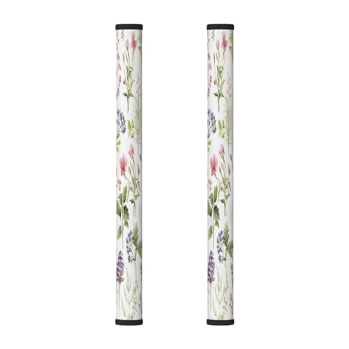 Mexpekil Kühlschrank-Türgriff-Abdeckungen, Blumenpflanze, Botanik, Geschirrspüler, Mocrowave, Kühlschrank, Ofen, Tür-Dekor, hält Ihre Küchengeräte sauber, 2 Stück Mexpekil Kühlschrank-Türgriff-Abdeckungen, Blumenpflanze, Botanik, Geschirrspüler, Mocrowave, Kühlschrank, Ofen, Tür-Dekor, hält Ihre Küchengeräte sauber, 2 Stück von Mexpekil