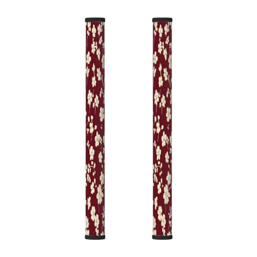 Mexpekil Kühlschrank-Türgriff-Abdeckungen, Kastanienbraun-Rot, Blumendruck, Geschirrspüler, Mocrowave, Kühlschrank, Ofen, Türdekoration, Griffabdeckung, halten Sie Ihre Küchengeräte sauber, 2 Stück Mexpekil Kühlschrank-Türgriff-Abdeckungen, Kastanienbraun-Rot, Blumendruck, Geschirrspüler, Mocrowave, Kühlschrank, Ofen, Türdekoration, Griffabdeckung, halten Sie Ihre Küchengeräte sauber, 2 Stück von Mexpekil