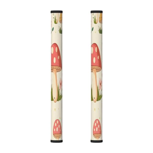 Mexpekil Kühlschrank-Türgriff-Abdeckungen, Pilz, Beige und Rot, Blumenmuster, Geschirrspüler, Mocrowave, Kühlschrank, Ofen, Türdekoration, Griffabdeckung, halten Sie Ihre Küchengeräte sauber, 2 Stück Mexpekil Kühlschrank-Türgriff-Abdeckungen, Pilz, Beige und Rot, Blumenmuster, Geschirrspüler, Mocrowave, Kühlschrank, Ofen, Türdekoration, Griffabdeckung, halten Sie Ihre Küchengeräte sauber, 2 Stück von Mexpekil