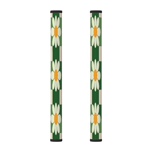 Mexpekil Kühlschrank-Türgriff-Abdeckungen, Retro-Design, gerillte Gänseblümchen, Geschirrspüler, Mocrowave, Kühlschrank, Ofen, Tür-Dekoration, Griffabdeckung, halten Sie Ihre Küchengeräte sauber, 2 Mexpekil Kühlschrank-Türgriff-Abdeckungen, Retro-Design, gerillte Gänseblümchen, Geschirrspüler, Mocrowave, Kühlschrank, Ofen, Tür-Dekoration, Griffabdeckung, halten Sie Ihre Küchengeräte sauber, 2 von Mexpekil