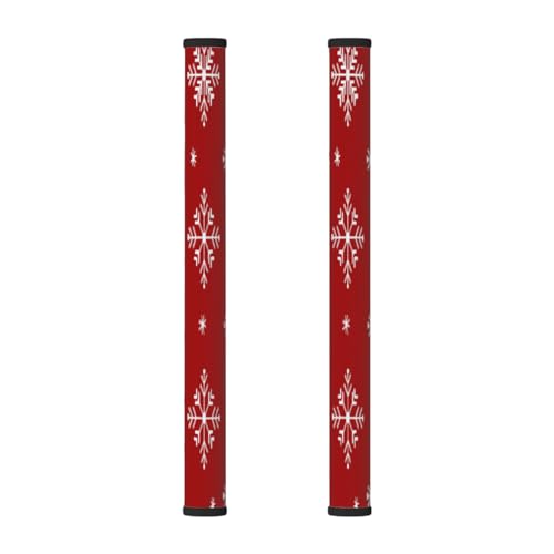 Mexpekil Kühlschrank-Türgriff-Abdeckungen, Weihnachts-Schneeflocke, Rot, Geschirrspüler, Mocrowave, Kühlschrank, Ofen, Türdekoration, Griffabdeckung, halten Sie Ihre Küchengeräte sauber, 2 Stück Mexpekil Kühlschrank-Türgriff-Abdeckungen, Weihnachts-Schneeflocke, Rot, Geschirrspüler, Mocrowave, Kühlschrank, Ofen, Türdekoration, Griffabdeckung, halten Sie Ihre Küchengeräte sauber, 2 Stück von Mexpekil