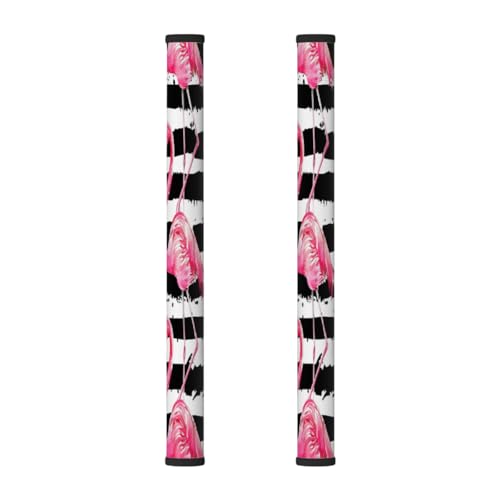 Mexpekil Kühlschrank-Türgriff-Abdeckungen, rosa Flamingo, schwarz und weiß gestreift, Geschirrspüler, Mocrowave, Kühlschrank, Ofen, Türdekoration, Griffabdeckung, halten Sie Ihre Küchengeräte sauber Mexpekil Kühlschrank-Türgriff-Abdeckungen, rosa Flamingo, schwarz und weiß gestreift, Geschirrspüler, Mocrowave, Kühlschrank, Ofen, Türdekoration, Griffabdeckung, halten Sie Ihre Küchengeräte sauber von Mexpekil