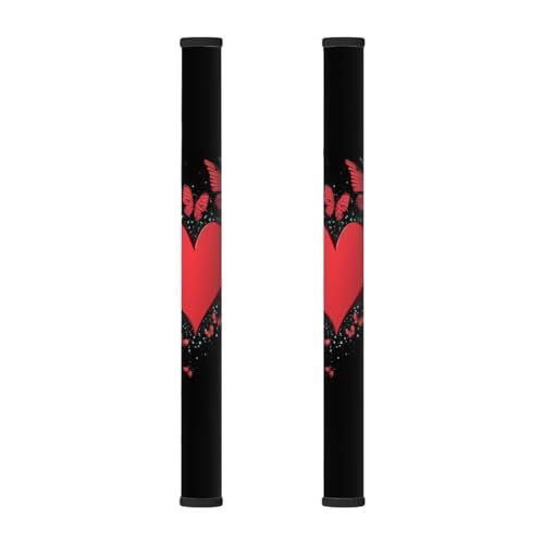 Mexpekil Kühlschrank-Türgriff-Abdeckungen, rotes Herz, Schmetterling, Geschirrspüler, Mocrowave, Kühlschrank, Ofen, Türdekoration, Griffabdeckung, halten Sie Ihre Küchengeräte sauber, 2 Stück Mexpekil Kühlschrank-Türgriff-Abdeckungen, rotes Herz, Schmetterling, Geschirrspüler, Mocrowave, Kühlschrank, Ofen, Türdekoration, Griffabdeckung, halten Sie Ihre Küchengeräte sauber, 2 Stück von Mexpekil