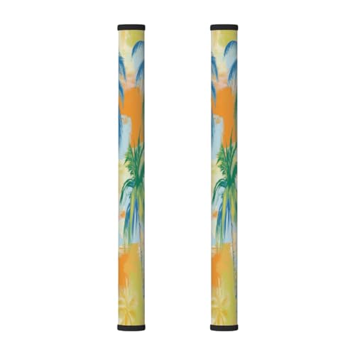 Mexpekil Kühlschrank-Türgriff-Abdeckungen, tropische Palme, Kokosnussbaum, Geschirrspüler, Mocrowave, Kühlschrank, Ofen, Türdekoration, Griffabdeckung, halten Sie Ihre Küchengeräte sauber, 2 Stück Mexpekil Kühlschrank-Türgriff-Abdeckungen, tropische Palme, Kokosnussbaum, Geschirrspüler, Mocrowave, Kühlschrank, Ofen, Türdekoration, Griffabdeckung, halten Sie Ihre Küchengeräte sauber, 2 Stück von Mexpekil