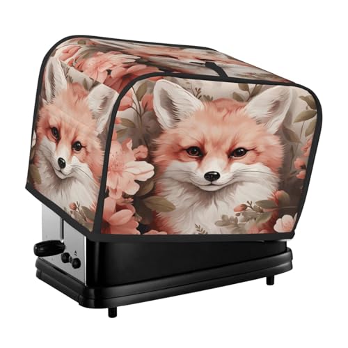 Mexpekil Rosafarbene Blume Tier Fuchs Toaster Abdeckung 2 Scheiben Brotbackmaschine Abdeckung Wasserdicht Küche Kleingerät Staubdichte Abdeckungen Toaster Ofen Schutz Frauen Geschenk Mexpekil Rosafarbene Blume Tier Fuchs Toaster Abdeckung 2 Scheiben Brotbackmaschine Abdeckung Wasserdicht Küche Kleingerät Staubdichte Abdeckungen Toaster Ofen Schutz Frauen Geschenk von Mexpekil