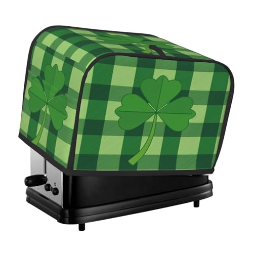 Mexpekil Saint Patrick's Clover Green Buffalo Paid Toaster Cover 2 Slice Bread Maker Cover Waterproof Kitchen Small Appliance Dust-Proof Covers Toaster Oven Protection Women Gift Mexpekil Saint Patrick's Clover Green Buffalo Paid Toaster Cover 2 Slice Bread Maker Cover Waterproof Kitchen Small Appliance Dust-Proof Covers Toaster Oven Protection Women Gift von Mexpekil
