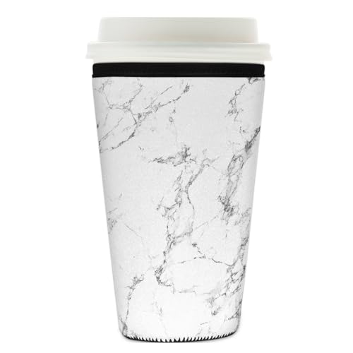 Mexpekil Wiederverwendbare Eiskaffeehülle für heiße und kalte Getränke, isolierte Neopren-Getränkehüllen, passend für 740-800 ml Mexpekil Wiederverwendbare Eiskaffeehülle für heiße und kalte Getränke, isolierte Neopren-Getränkehüllen, passend für 740-800 ml von Mexpekil