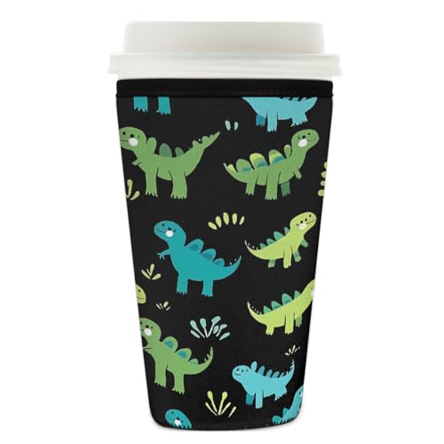 Mexpekil Wiederverwendbare Eiskaffeehülle für heiße und kalte Getränke, isolierte Neopren-Getränkehüllen, passend für 740-800 ml Mexpekil Wiederverwendbare Eiskaffeehülle für heiße und kalte Getränke, isolierte Neopren-Getränkehüllen, passend für 740-800 ml von Mexpekil