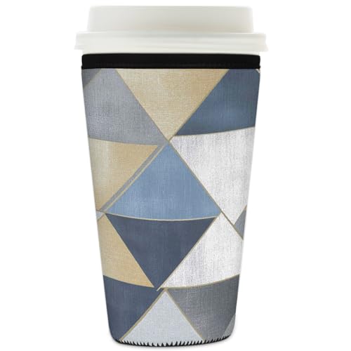 Mexpekil Wiederverwendbare Eiskaffeehülle für heiße und kalte Getränke, isolierte Neopren-Getränkehüllen, passend für 900 ml Mexpekil Wiederverwendbare Eiskaffeehülle für heiße und kalte Getränke, isolierte Neopren-Getränkehüllen, passend für 900 ml von Mexpekil