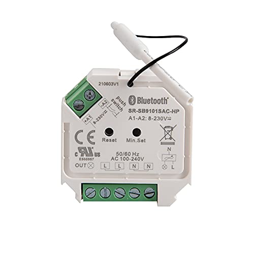 LED CONNEX Bluetooth Phasenabschnittdimmer 230V Universal Dimmer von Mextronic