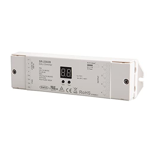 LED CONNEX DALI Dimmer SR-2302B 12-36V DC 4CH 5A von Mextronic