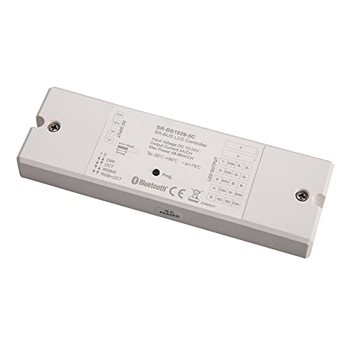 LED CONNEX DIM | CCT | RGBW | RGB+CCT Bluetooth LED Dimmer SR-SB1029-5C von Mextronic