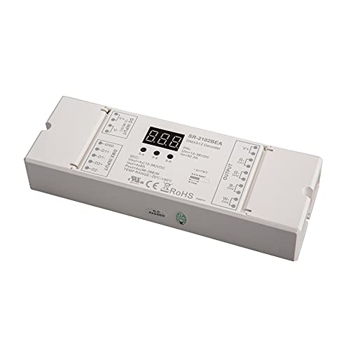 LED CONNEX DMX Decoder 12-36V 4CH 8A von Mextronic