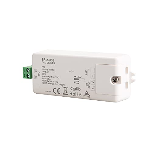 LED CONNEX MINI DALI dimmer SR-2303S 1CH 12-36V DC bis 8A von Mextronic