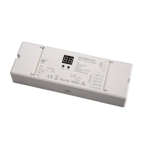 LED CONNEX RGBWA 5 Channels DT8 DALI Dimmer SR-2309PRO-5C von Mextronic