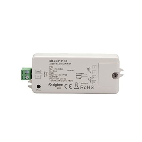 LED CONNEX Zigbee einfarbige Dimmer CS 12-36V DC bis 1x8A von Mextronic