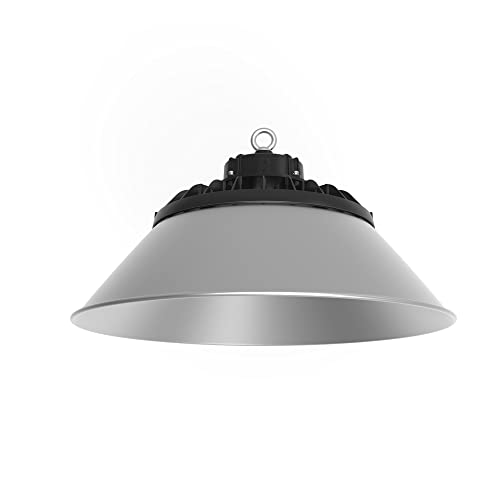 LED Hallenstrahler mit Reflektor (Alu) 150W Neutralweiß IP65 90° 0-10V Dimmbar von Mextronic