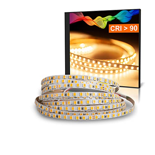 Mextronic LED-Band/LED-Strip schmal (5mm), warmweiß, 24V, 3 Meter (2700K) von Mextronic