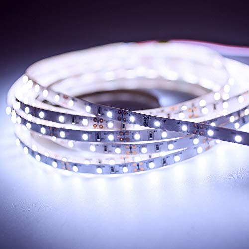 Mextronic 12V/24W LED Band 5m 12V kaltweiß Blauweiß (10000K) dimmbar IP20 von Mextronic