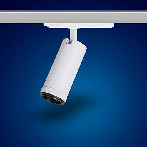Mextronic 3-Phasen-Strahler warnweiß/Stromschienenstrahler mit Adapter, 20W von Mextronic