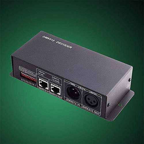 Mextronic DMX Controller 3 kanal LED DMX 512 Decoder bis 3x4A 12V/24V für LED RGB von Mextronic