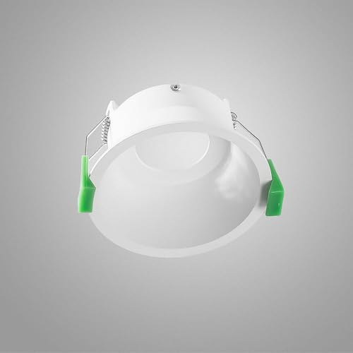 Mextronic Deckeneinbauring-GU10: Deckeneinbaurahmen Genius D50 rund M02-090C Ø 90mm aus Aluminium für GU10 MR16 GU5,3 G4 LED Spot, LED Spot, normale Halogen Mextronic Deckeneinbauring-GU10: Deckeneinbaurahmen Genius D50 rund M02-090C Ø 90mm aus Aluminium für GU10 MR16 GU5,3 G4 LED Spot, LED Spot, normale Halogen von Mextronic