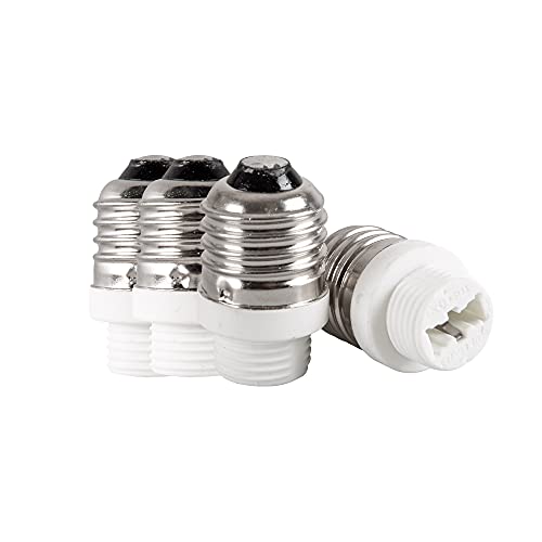 Mextronic Keramik Fassung Konverter 4x lampenfassung Adapter Konverter E27 Fassung auf E14 Sockel Lampenadapter für LED-Leuchtmittel, Halogenlampen, CFL Leuchtmittel von Mextronic