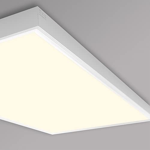 Mextronic LED Aufbau Panel LED Aufputz Panel 1195x295 38W (W) 830 Warmweiß UGR19 von Mextronic