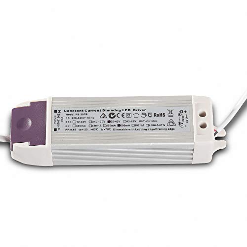 Mextronic LED Konstantstromquelle Trafo Dimmbar Konstantstromquelle Phasenabschnitte bis 25W 600mA LED Transformator für LED Beleuchtung von Mextronic