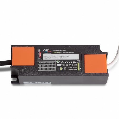 Mextronic LED Konstantstromquelle Trafo LED Konstantstromquelle 6 bis 15W @300mA 30-42V DC LED Transformator für LED Beleuchtung von Mextronic
