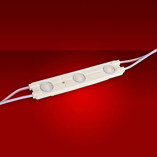 Mextronic LED-Module-Set : 20x 3er LED Power Module HL03 1.08W Rot 12V IP65 von Mextronic