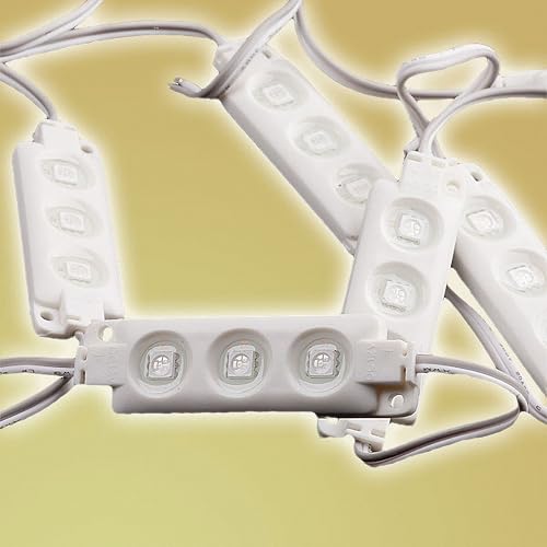 Mextronic LED-Module-Set in IP65: 20x LED Module 3xPower SMD LEDs Warmweiß Wasserdicht 12V Mextronic LED-Module-Set in IP65: 20x LED Module 3xPower SMD LEDs Warmweiß Wasserdicht 12V von Mextronic