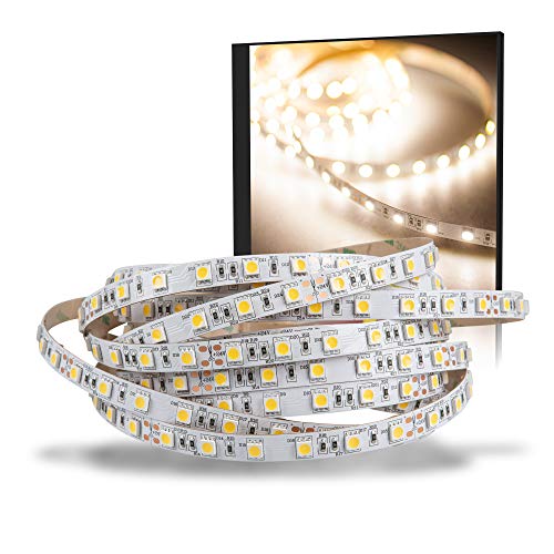 Mextronic LED Streifen/LED Band 24V/72W IP20: 5m dimmbar - 4000K 5050 (neutralweiß) von Mextronic