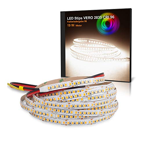 Mextronic LED-Streifen/LED-Band neutralweiß (4000k) CRI 96, 96W, 5 Meter, IP20 von Mextronic