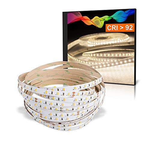 Mextronic LED Streifen LED Band LED Strip 2835 Neutralweiß (4000k) CRI 92 36W 5 Meter 24V IP20 von Mextronic