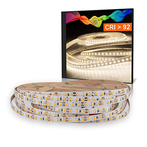 Mextronic LED Streifen LED Band LED Strip 2835 Neutralweiß (4000k) CRI 92 72W 5 Meter 12V IP20 von Mextronic