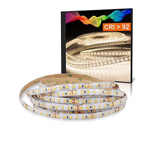 Mextronic LED Streifen LED Band LED Strip 2835 Neutralweiß (4000k) CRI 92 72W 5 Meter 24V IP44 von Mextronic