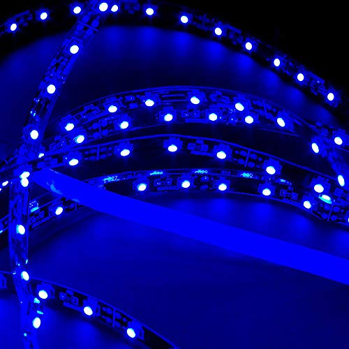 Mextronic LED Streifen LED Band LED Strip 3528 Blau 465-470nm 24W 500CM 24V IP20 von Mextronic