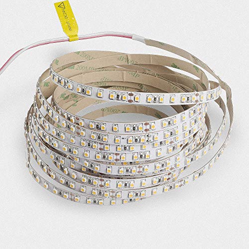 Mextronic LED Streifen LED Band LED Strip 3528 Kaltweiß (6000k) 48W 500CM 24V IP20 von Mextronic