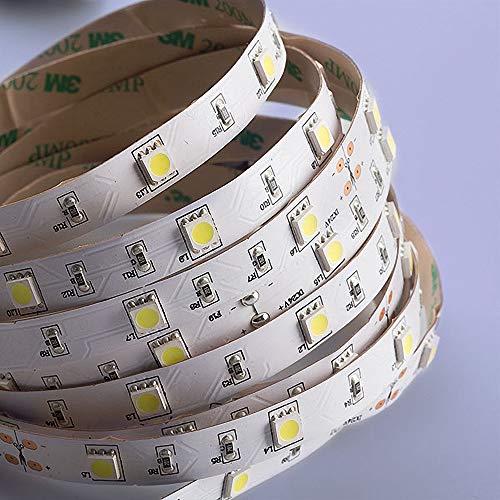 Mextronic LED Streifen LED Band LED Strip 5050 Kaltweiß (6000k) 36W 500CM 24V IP20 von Mextronic