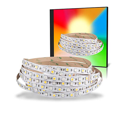 Mextronic LED Streifen LED Band LED Strip 5050 RGB+Neutralweiß (4000K) 72W 500CM 24V IP20 von Mextronic