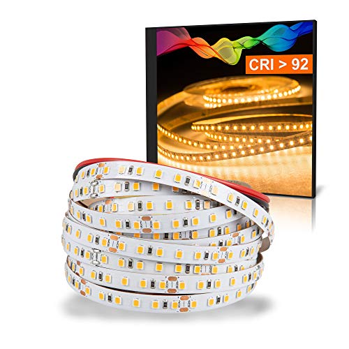 Mextronic LED-Streifen warmweiß/LED-Strip (2700k) CRI 92, 72W, 5 Meter, IP20 von Mextronic