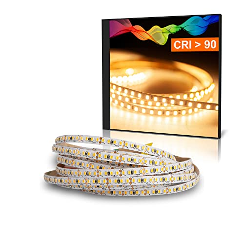 Mextronic LED-Strip/LED-Streifen schmal (5mm), warmweiß, 12V (2700K) von Mextronic