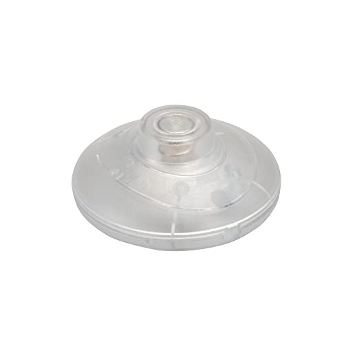 Rundfußschalter Druckschalter in transparent 250V/2A Schnurzwischenschalter für 1-adrige von Mextronic
